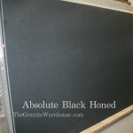 Absolute Black Honed Granite Slab