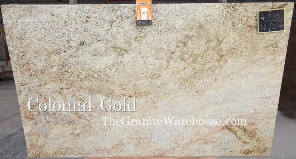 Colonial Gold Granite Slab